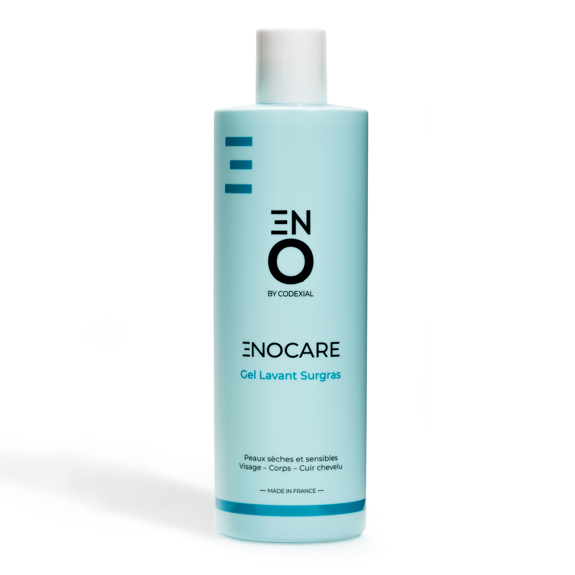 Gel nettoyant doux et protecteur, sans savon, nettoie la peau et les cheveux en douceur